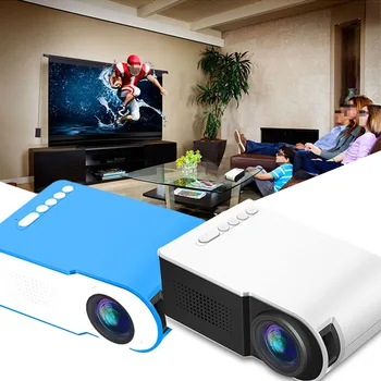 

YG210 Mini Portable LED Projector Audio HDMI USB Home Theater Media Player
