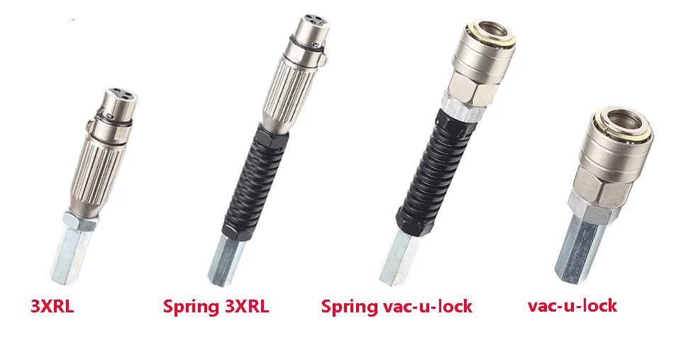conector adaptador flexível extensão da mola para telescópica máquina do atuador linear para uso mais accessorie