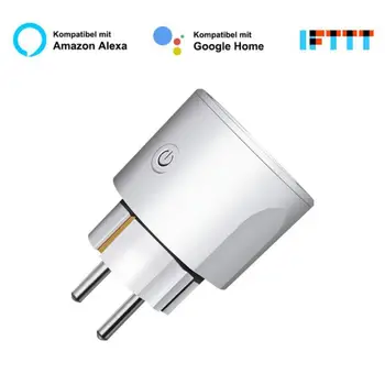 

Smart Home WiFi socket Wireless Power Plug Adaptor Alexa wireless Remote Control Voice Control EU Plug