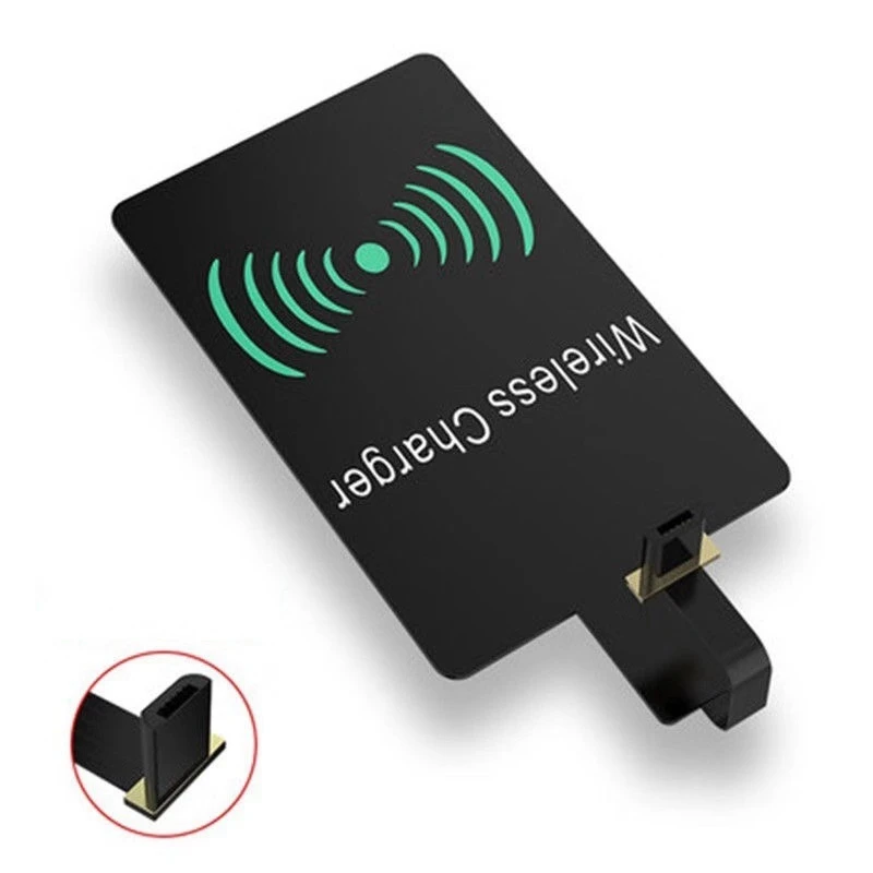 Беспроводное зарядное устройство приемник Micro Type C порт для Huawei P30 P40 зарядка