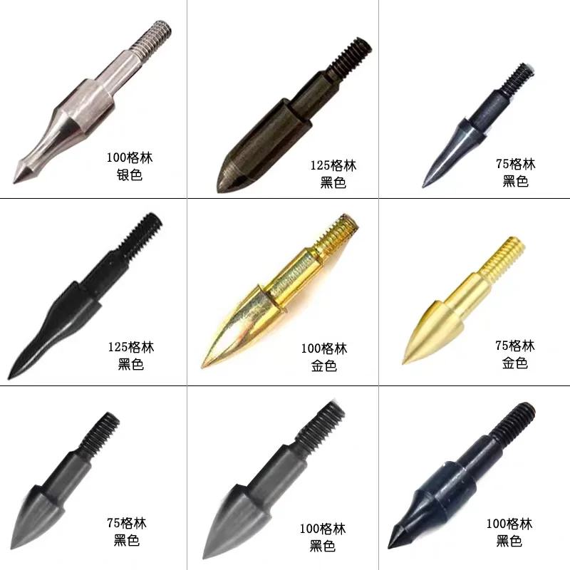 30 шт. наконечники для стрел 75 90 100 125 150 300 350 Broadheads углеродный вал охоты стрельбы из