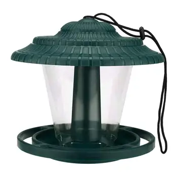 

Hanging Bird Feeder Peanut Food Dispenser Container Garden Outdoor Feeding Tool