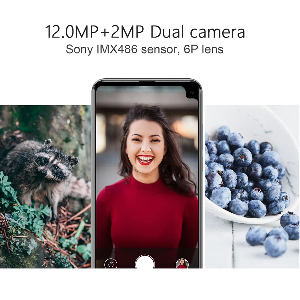 CUBOT Max 2 Smartphone With A Powerful Battery 5000mAh 6.8'' Display 13MP Dual Camera Mobile Phone 4GB+64GB Octa-Core Cellphones