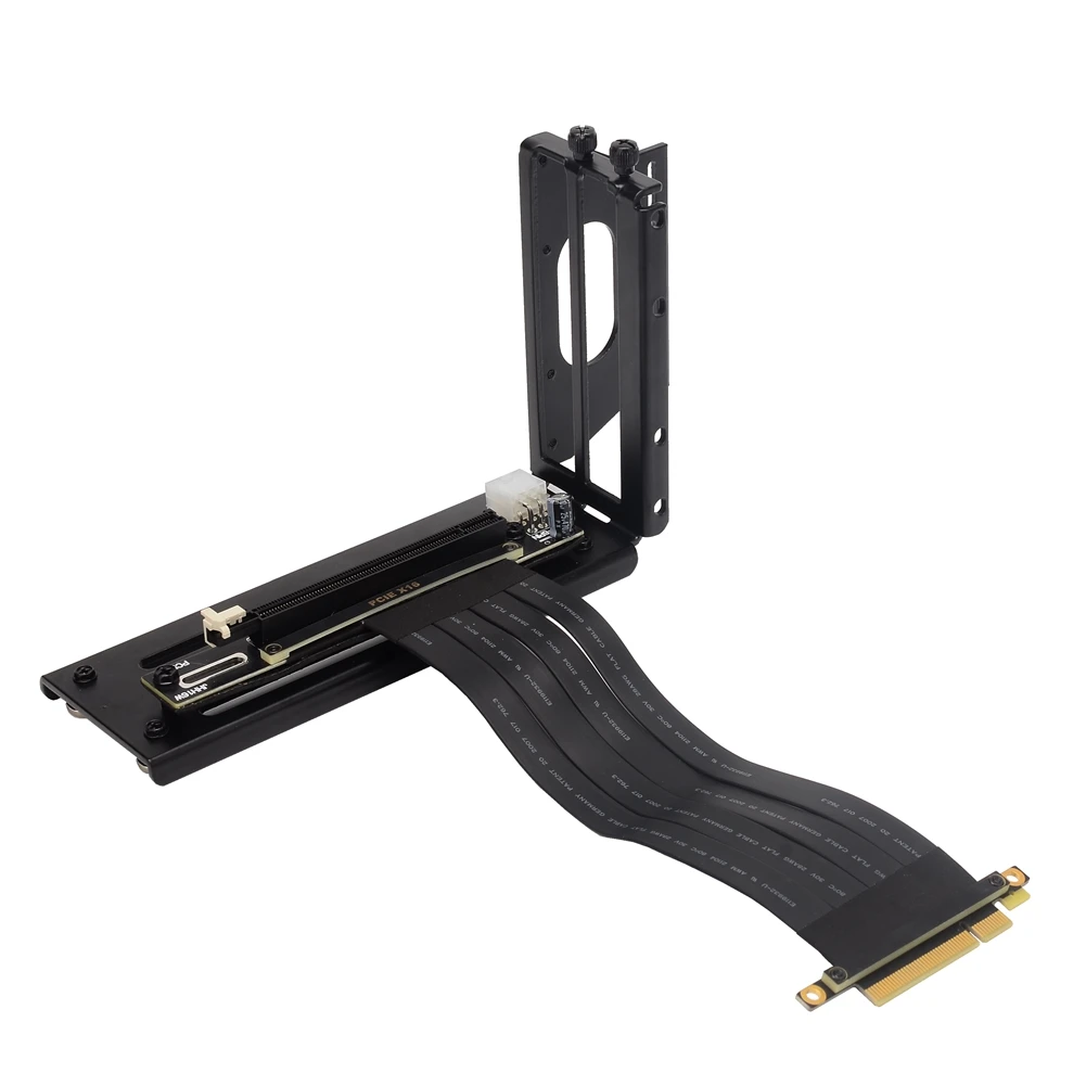 PCI-E Extender For Mining ETH 16X To 16X PCI-E Extension Cable 20cm With  Riser Card - Flexible Adapter For GPU Mining, Crypto Rig Building Ryzen 5  5600x