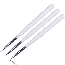 Инструменты для маникюра флуоресцентный маркер Хуа Би краска цветок ручка 3 набор ручка для маникюра