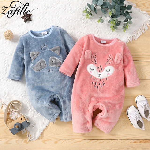 Nouveau bébé Romper Bébé Combinaison Bébé Vêtements Nouveau-né Filles  Garçons Combinaison Hiver Automne