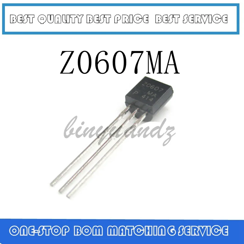 50PCS~100PCS Z0607 Z0607MA TRIAC 0.8A/600V TO-92 | Электроника