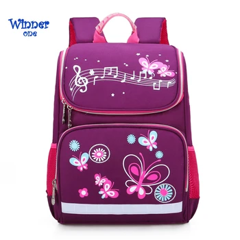 

Winner one New Children School Bags Girls Butterfly School Backpack Kids Satchel Boy Car Knapsack Girl Backpack For School