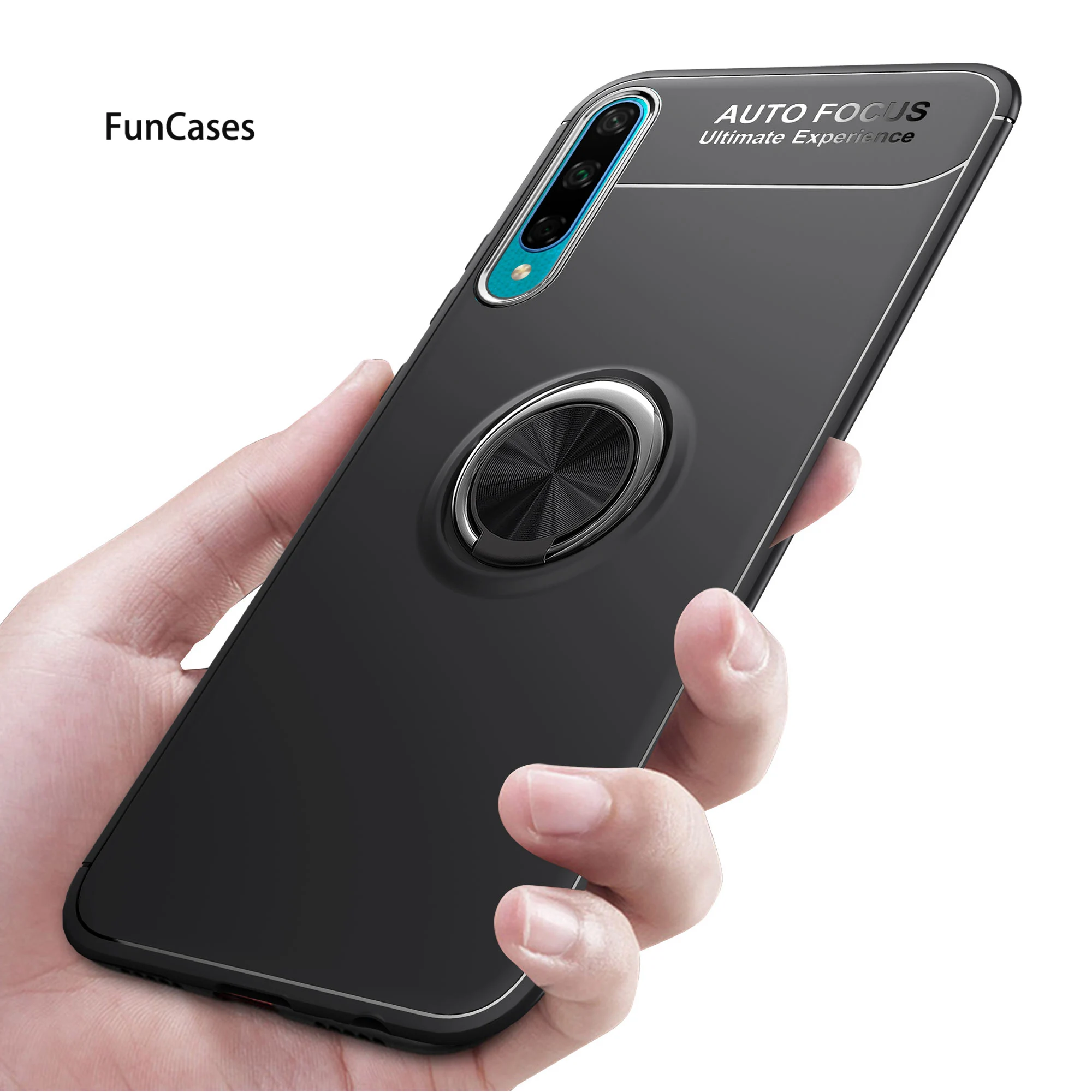 Custodie In Marmo Per Coque Huawei Enjoy 10 Rotazione A 360 ° Nuova Custodia Huawei Coque Honor Play 3 Movil Soft Tpu Cover Cellulare Shell