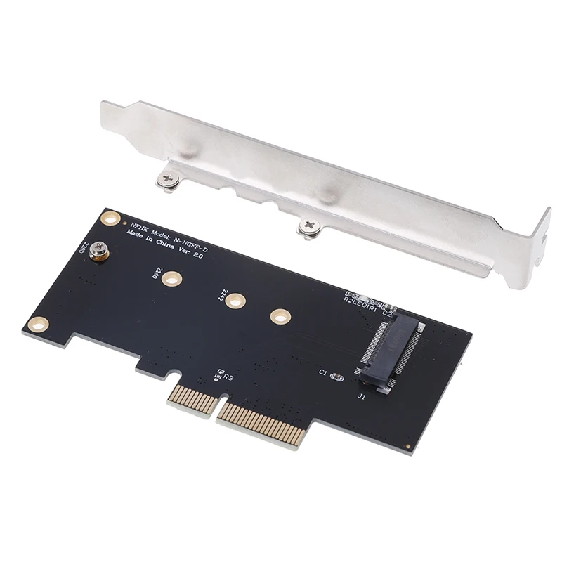 Адаптер адаптера NVMe AHCI PCIe X4 M.2 NGFF SSD для PCIE 3,0X4