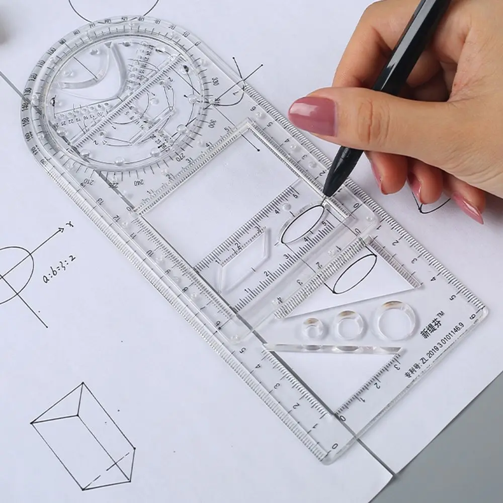 Multifunction Drafting Supplies School Stationery Math Students