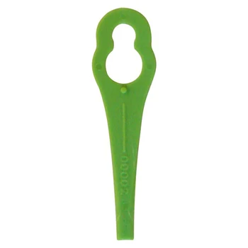 

Lawnmower Mower Blades 73mm Green Plastic For Qualcast Easi-Lite 28 30