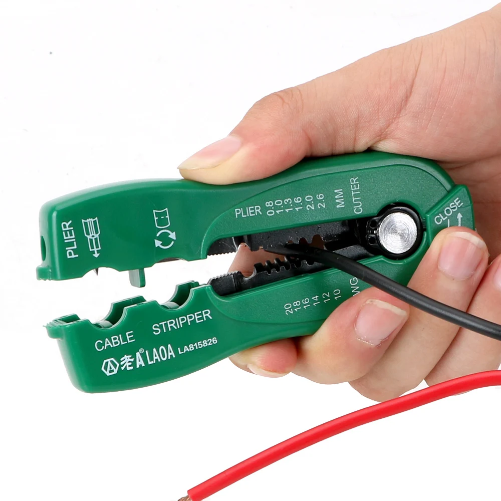 NICEYARD обжимной инструмент для зачистки проводов Подходит 0,8-2,6 мм Многофункциональный резак для кабеля для зачистки проводов Портативные Ручные инструменты