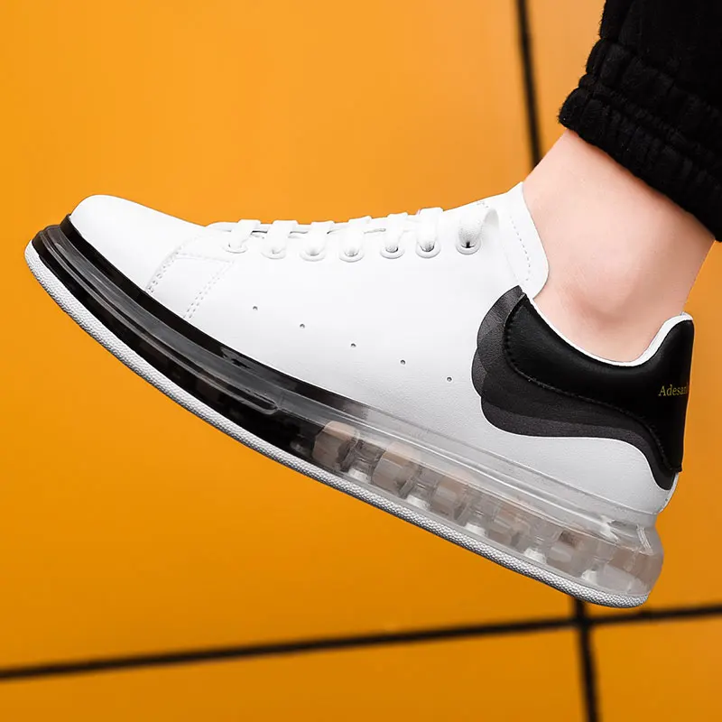 

High quality air cushion sneakers Men Outdoor Jogging Shoes Comfortable Walking Couple Shoes chaussure homme Sports Men's Shoes