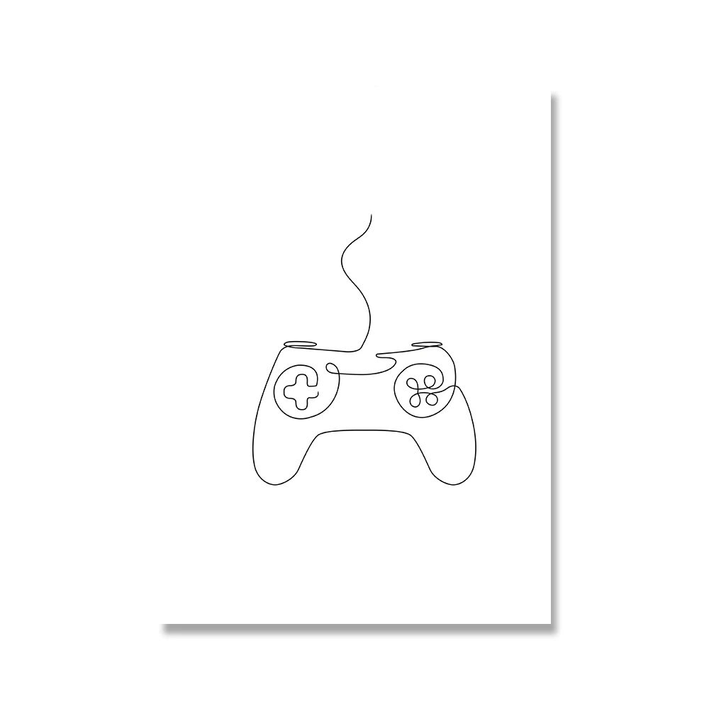 Video-Game-Wall-Art-Canvas-Painting-Gaming-Room-Decor-Posters-and-Prints-Abstract-Party-Artwork-Picture (5)