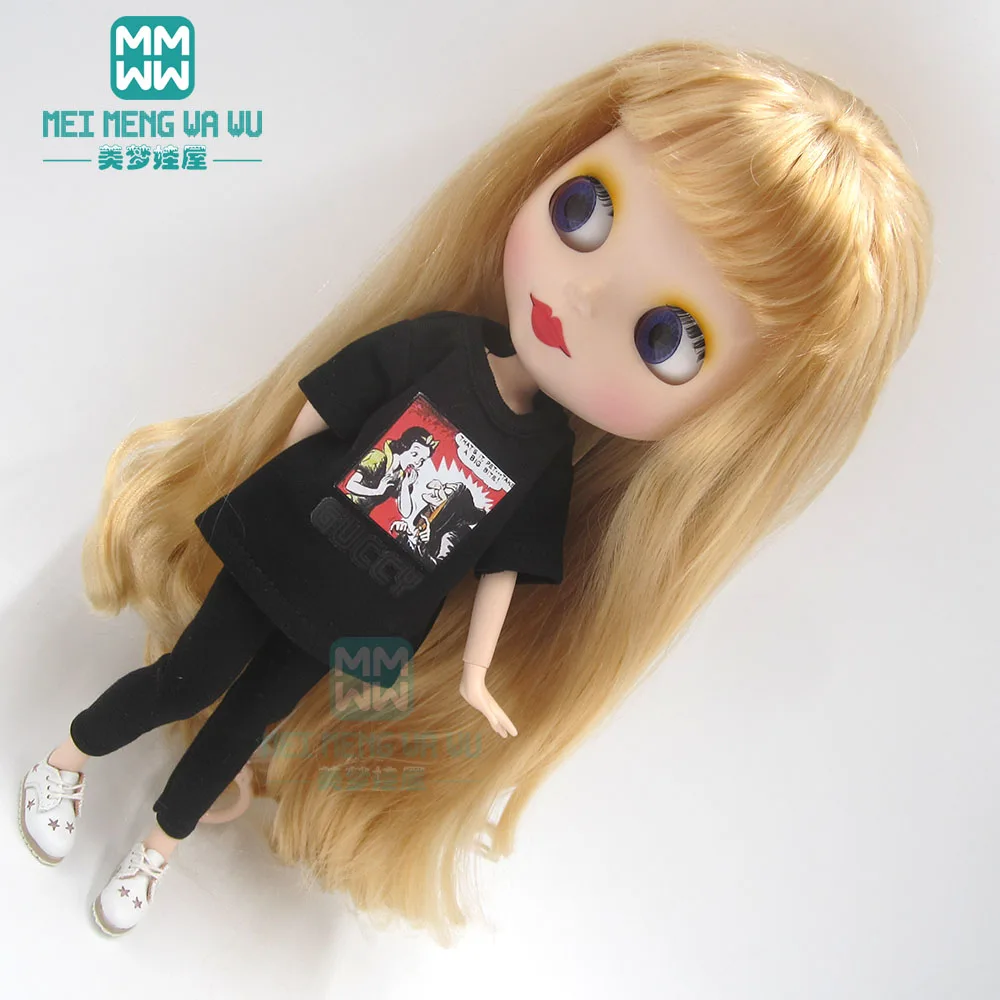 Blyth clothe модные футболки, колготки брюки, обувь для Blyth Azone 1/6 аксессуары для кукол