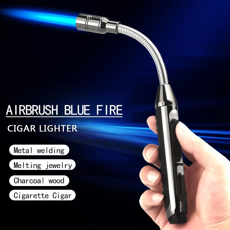 Bbq Soft Metal Pipe Windproof Lighter Multipurpose Direct Igniter