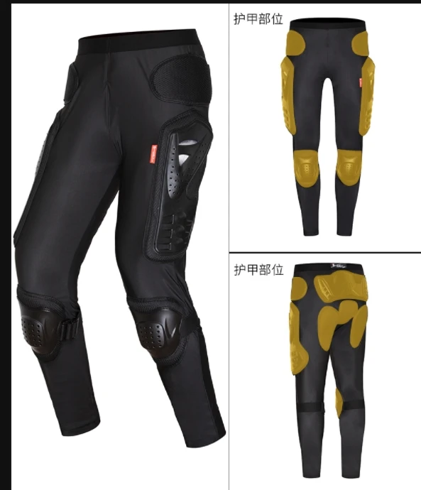 Призрачные гоночные брони, штаны для внедорожных мотоциклов, осенне-стойкие штаны для езды, штаны для езды на бедрах, защитные наколенники