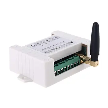 

DC12V-48V 3CH Wireless Remote Control Switch RF Relay Receiver Module Controller R91A