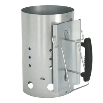 

Thickened Galvanized Wood Handle Carbon Barrel Ignition Barrel Point Carbon Barbecue Carbon Storage Barrel