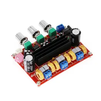 

New DC12-24V Digital Amplifier Board TPA3116D2 50Wx2+100W 2.1 Channel Power Subwoofer
