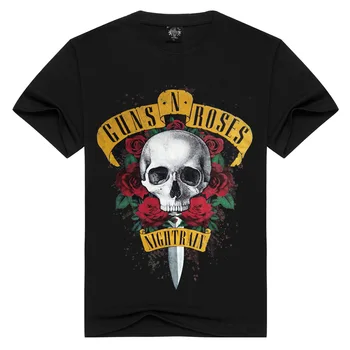 

ZHIJING Youth Trend Short Sleeve AliExpress Wish Hot Selling Rock And Roll Printed Short Sleeve 3DT T-shirt