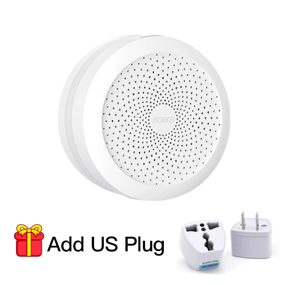 Aqara шлюз Xiao mi шлюз умный дом mi jia mi домашнее приложение wifi Zigbee RGB светодиодный ночной Светильник для Apple Homekit Smart life