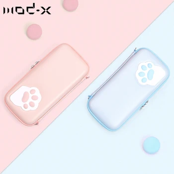 

Mod-X Cat Claw Designer for Nintendo Switch Bag Portable Storage Case Hard Shell Box Nintend Switch Lite Bag NS NX Console Cover