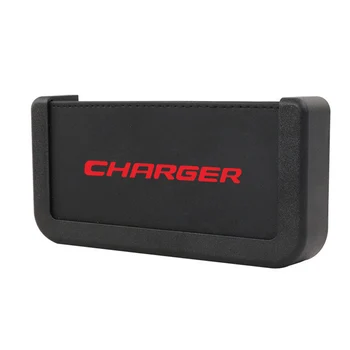 

Car Storage Box for Dodge Charger Paste Type Car Storage Box Multifunction PU Leather Protable Organizer Box