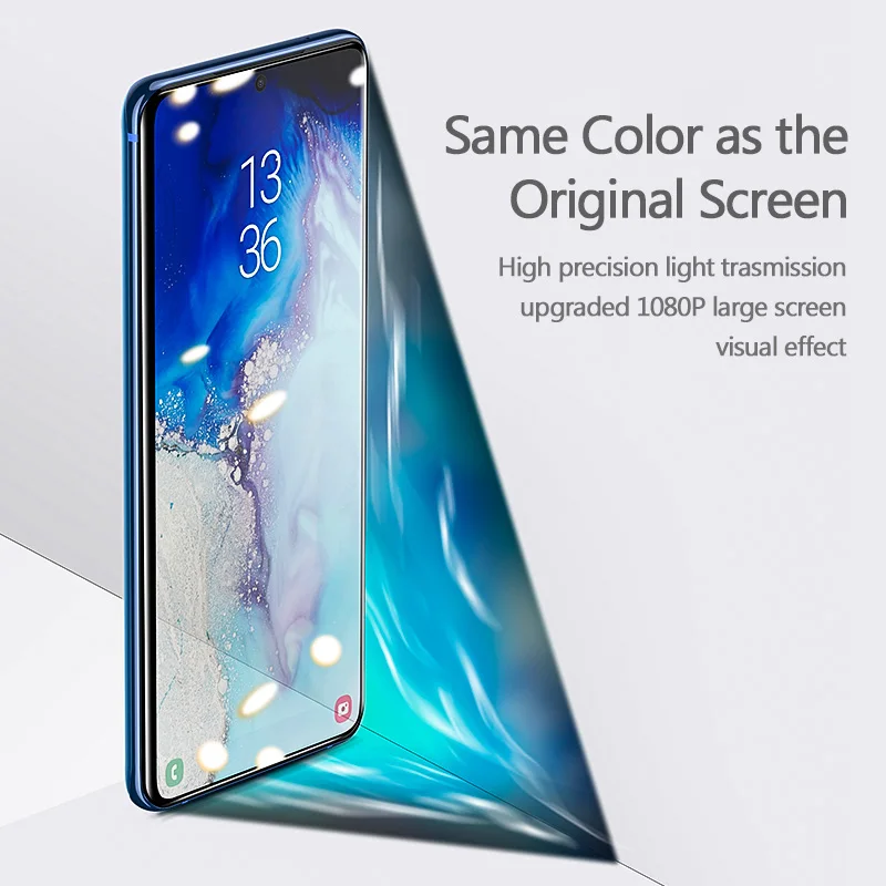 Baseus 2Pcs 0.25mm UV Screen Protector For Samsung Galaxy S20 Plus Ultra Full Cover Protective Tempered Glass For Samsung S 20