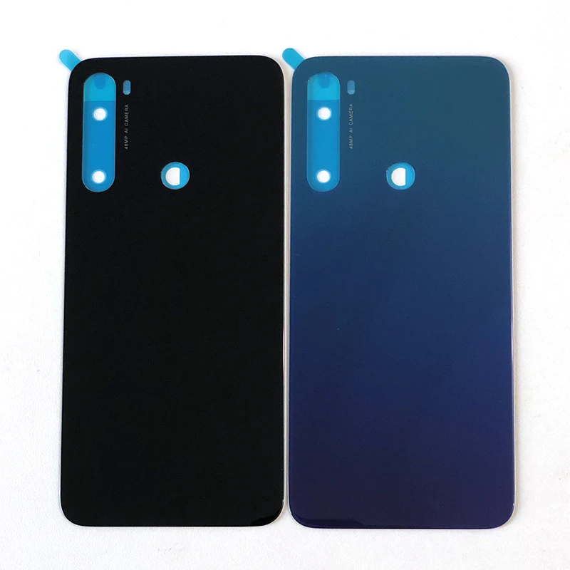 M& Sen для 6," Xiaomi Redmi Note 8 стекло задняя Батарея крышка чехол Корпус+ клейкую ленту 3м Стикеры Redmi Note 8 чехол