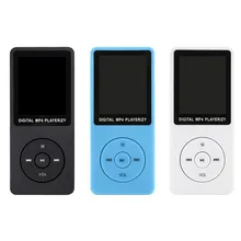 MP3 музыкальный плеер, 1,8 дюймов Большой экран MP3 MP4 HIFI музыкальный плеер FM рекордер Видео спортивный цифровой плеер
