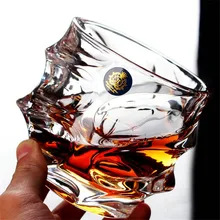 Бокал для вина термостойкий прозрачный хрустальный стакан для пива, виски, стакан для водки, пивной стакан для воды, свадебное стекло, посуда для напитков, бар, подарок