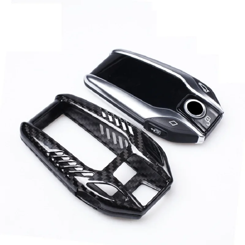 Carbon Fiber Key Shell Key Case Cover for BMW 5 7 series G11 G12 G30 G31 G32 X3 G01 X4 G02 X5 G05 X7 G07 i8