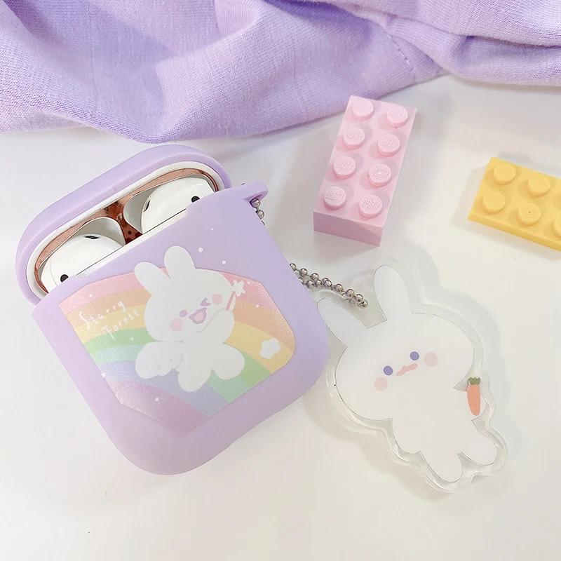 Starry Forest Rainbow Bunny Airpods Case 1/2/PRO - 18 - Kawaii Mix