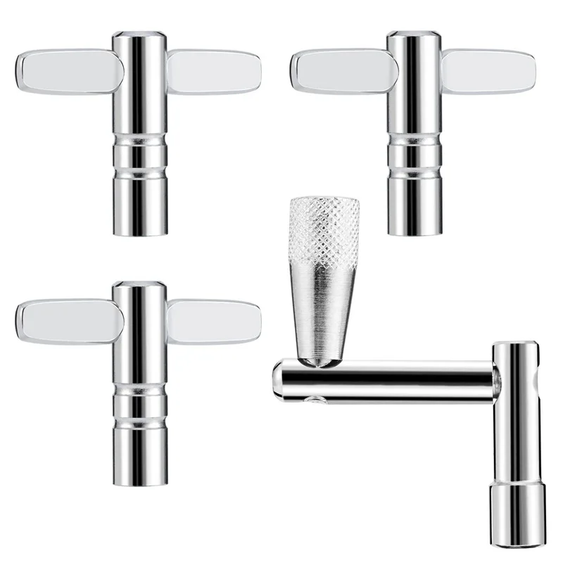 

Drum Key 3-Pack with Continuous Motion Speed Key Universal Drum Tuning Key