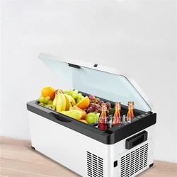 40W 12/24V Vehicle Small Refrigerator Low-Power Portable High Capacity Food Freezer Car And Household Quick Cooling Compressor