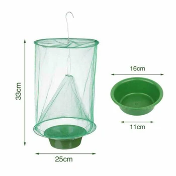 

Pest Flycatcher Hanging Catch 33*25cm 2Pcs/set Reusable Flycatchers Ranch Fly Catcher For Families, Vegetable Farms Garden Yards