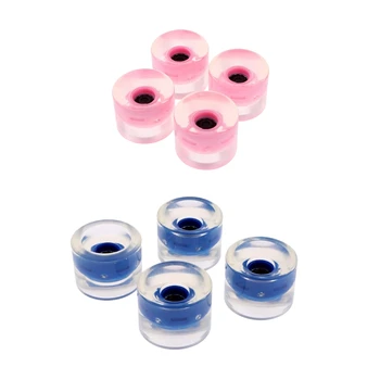 

4Pcs 60mm Light Up Flash Skateboard Longboard Wheels 78A with Bearing
