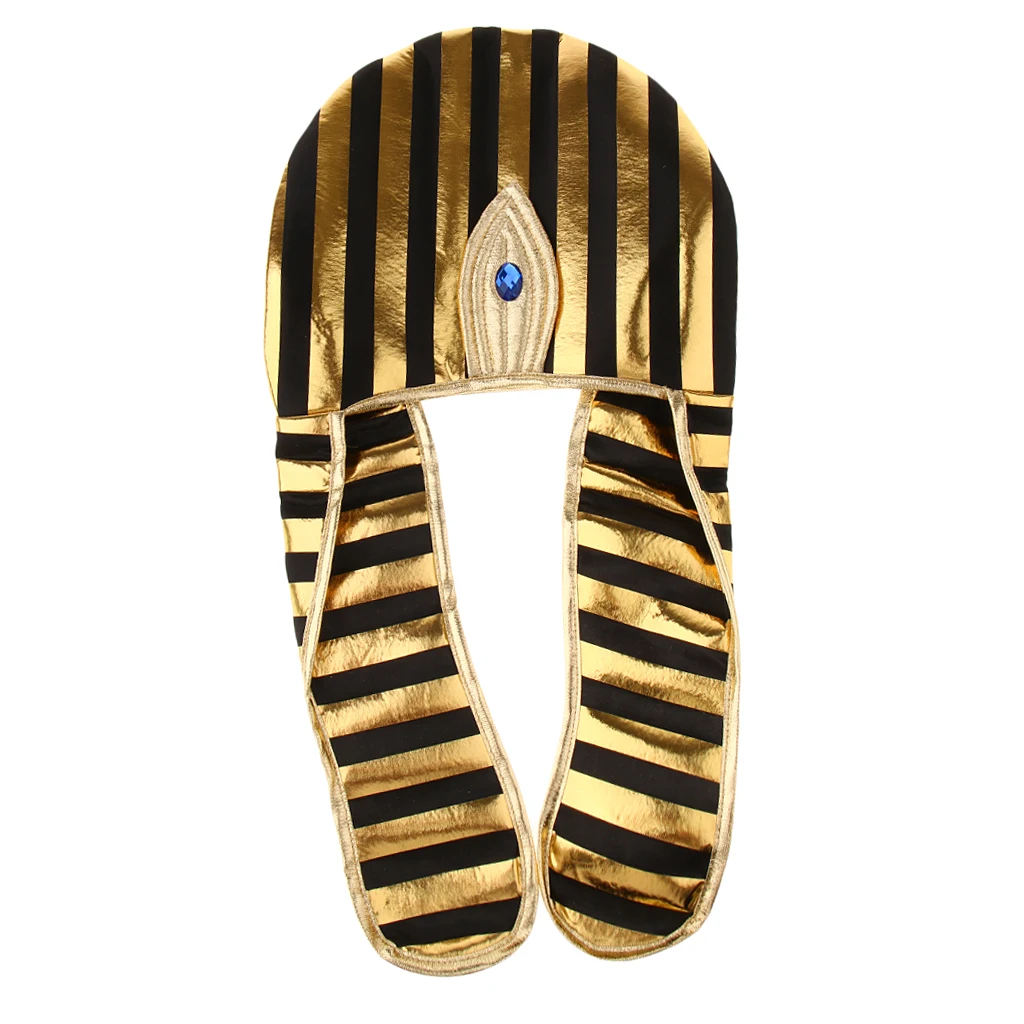 Funny Men Women Cosplay Egypt Egyptian Pharaoh King Hat Party Photo Props