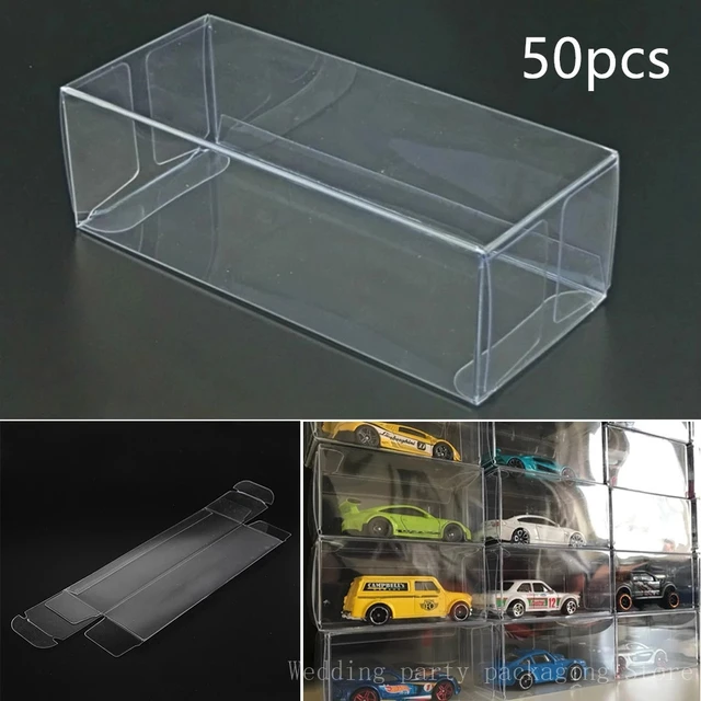 Vitrina acrílica para coches de juguete, caja de almacenamiento  transparente para Hot Wheels, Mini modelo de coche, acabado Fk, Tomica,  1/64 - AliExpress