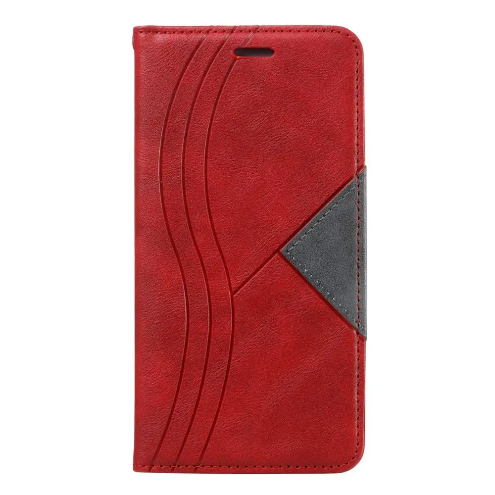Red 22 Чехол для samsung Galaxy Note 10 Note 9 Note 8 S9 Plus S8 Plus S7 из искусственной кожи с Откидывающейся Крышкой, Кошелек, Чехол для мобильного телефона - Цвет: Red 22