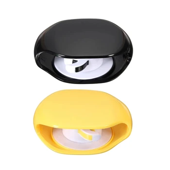 

2Pcs Automatic Cable Manager for Earphone Cable Earphone Corde Headphones Storage, Black & Yellow