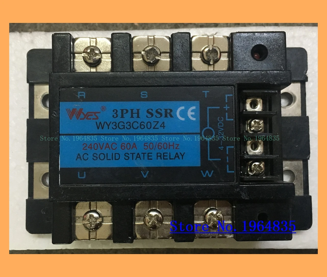 

3PH relay WY3G3C 60Z4 240V60A