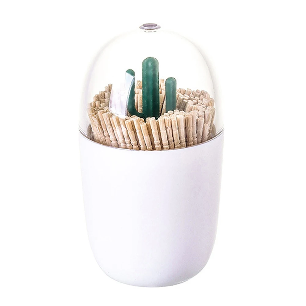 Кактус Подставка Для Зубочисток ватные палочки бутон коробка чехол для хранения Органайзер декор стола