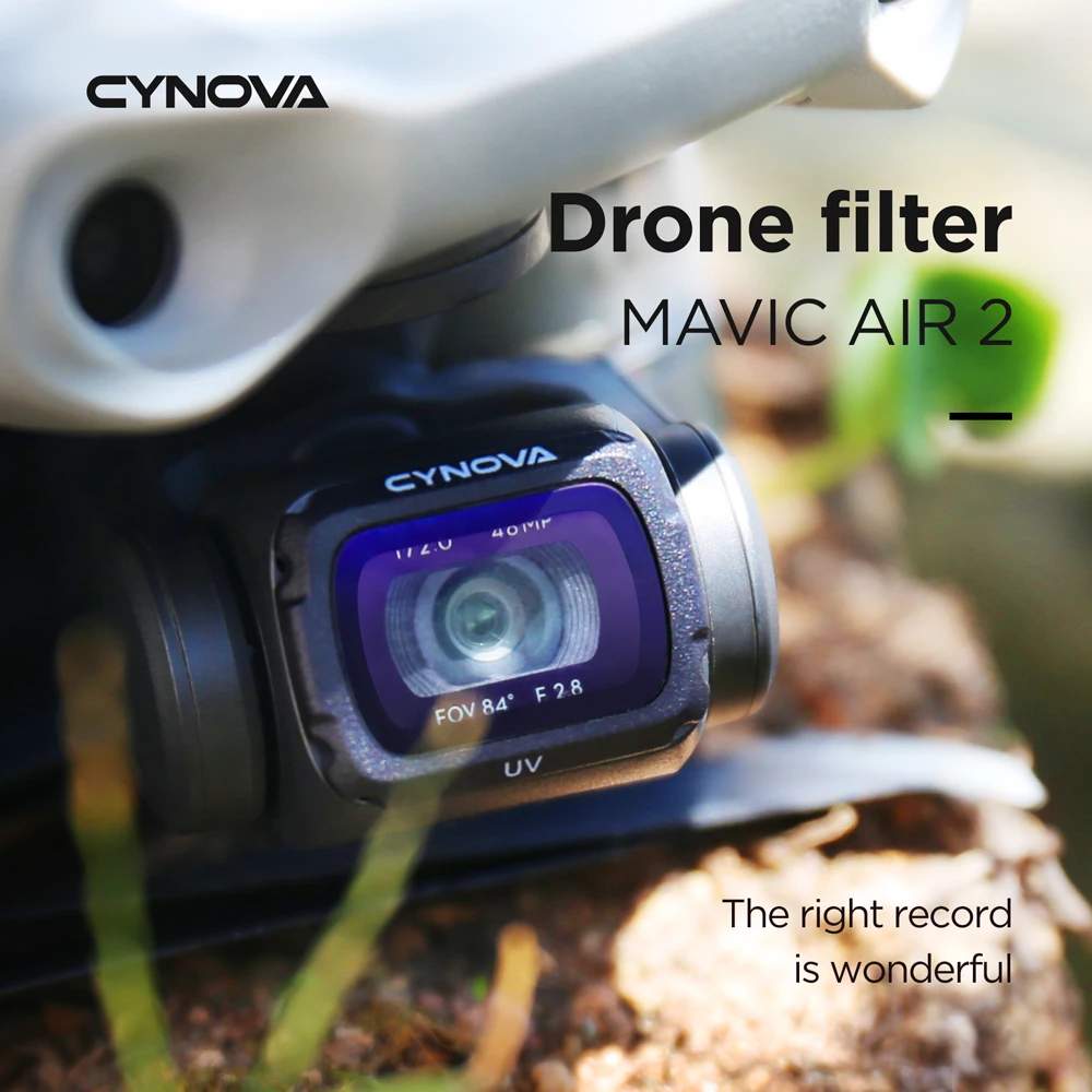 Фильтр CYNOVA для MAVIC AIR2 UV CPL Фильтры объектива DJI Air2|Фильтры| |