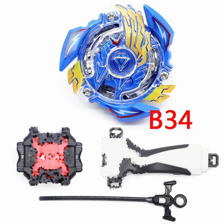 Takara Tommy Bibrad Lafaga Biyao Toy Stadium Bei Brad Metal Melting Field Spinning Top New Toy Paper - Цвет: b34