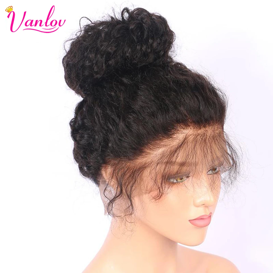 Brazilian Water Wave 360 Lace Frontal Wigs Lace Front Human Hair Wigs Pre Plucked With Baby Hair Remy Brazilian Lace Wig Vanlov (3)