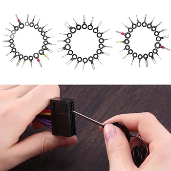 

57pcs Terminal Removal Tool Kit Car Electrical Wiring Crimp Connector Pin Puller Terminal Removal Tools Accessories