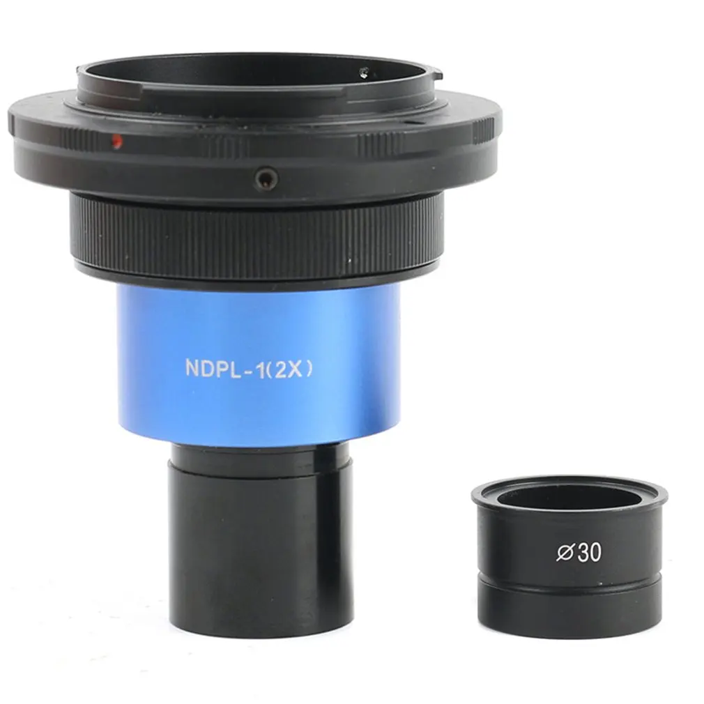 

23.2mm 30mm NDPL 2X SLR EOS Camera T2 Mount Microscope Camera Adapter Lens For Biological Microscopio Stereo Microscope